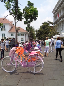 Las famosas bicicletas de colores