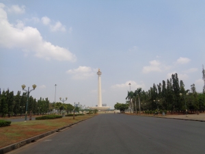 El monumento nacional, también conocido como Monas